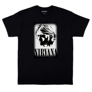 Nirvana Kurt Cobain Graphic Tee in size S M L XL